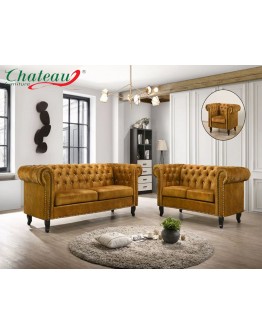 Chesterfield Sofa (Water Repellent Fabric)
