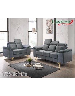 2 + 3 Seater Velvet Fabric Sofa 2 + 3 Seater Velvet Fabric Sofa