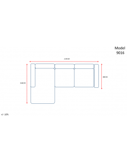 9016 (L-Shape Sofa)