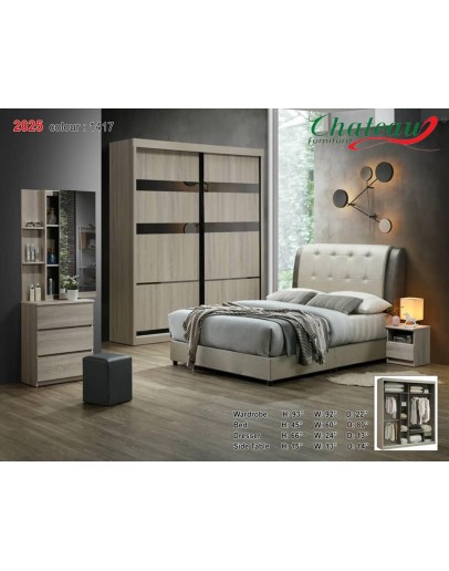 BEDROOM SET 2025 (8FT X 8FT)