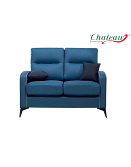 123 Seater Fabric Sofa with Metal Leg