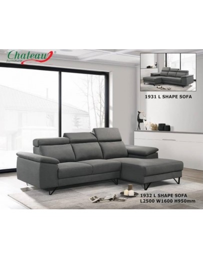 L-Shape Sofa (Fabric)